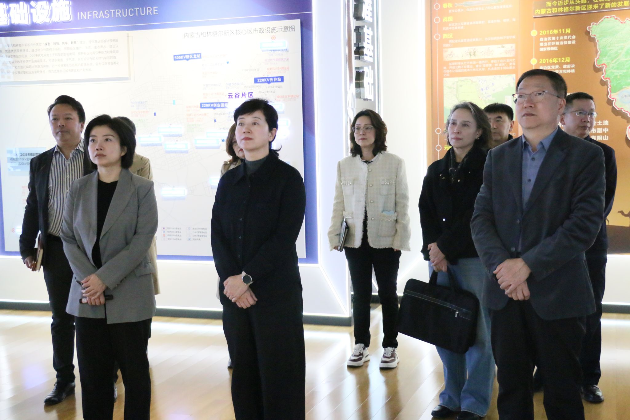 校领导带队赴和林格尔新区开展访企拓岗行动